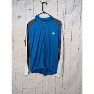 Canari Men's Long Sleeve Full Zip Cycling Lightweight Jacket Windbreaker Rain Ex